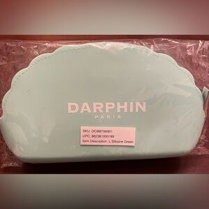 Darphin Paris Mint Green Silicone Pouch NIB